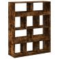 Preview: Raumteiler Räuchereiche 100x33x125,5 cm Holzwerkstoff