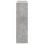 Preview: Raumteiler Betongrau 100x33x115 cm Holzwerkstoff