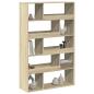 Preview: Bücherregal Sonoma-Eiche 100x33x156,5 cm Holzwerkstoff