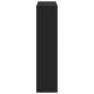 Preview: Raumteiler Schwarz 100x33x135 cm Holzwerkstoff