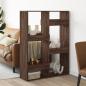 Preview: Raumteiler Braun Eichen-Optik 100x33x135 cm Holzwerkstoff