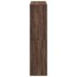 Preview: Raumteiler Braun Eichen-Optik 100x33x135 cm Holzwerkstoff