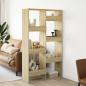Preview: ARDEBO.de - Raumteiler Sonoma-Eiche 100x33x175 cm Holzwerkstoff