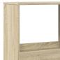 Preview: Raumteiler Sonoma-Eiche 100x33x175 cm Holzwerkstoff