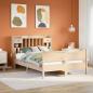 Preview: ARDEBO.de - Massivholzbett ohne Matratze 150x200 cm Kiefernholz