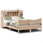 Preview: Massivholzbett ohne Matratze 150x200 cm Kiefernholz