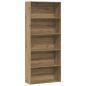 Preview: ARDEBO.de - Bücherregal Artisan-Eiche 80x30x189 cm Holzwerkstoff