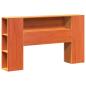 Preview: Massivholzbett ohne Matratze Wachsbraun 160x200 Kiefernholz
