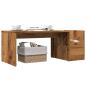 Preview: Couchtisch Altholz-Optik 90x45x35 cm Holzwerkstoff