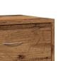 Preview: Nachttische 2 Stk. Altholz-Optik 40x30x40 cm Holzwerkstoff