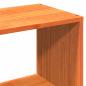 Preview: Massivholzbett ohne Matratze Wachsbraun 75x190 cm Kiefernholz