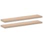 Preview: Schweberegale 2 Stk. 110x23,5x4 cm Holzwerkstoff