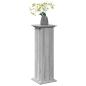 Preview: Postament mit Stauraum Grau Sonoma 31x30x90 cm Holzwerkstoff