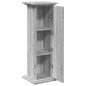 Preview: Postament mit Stauraum Grau Sonoma 31x30x90 cm Holzwerkstoff
