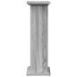 Preview: Postament mit Stauraum Grau Sonoma 31x30x90 cm Holzwerkstoff