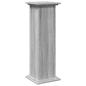 Preview: Postament mit Stauraum Grau Sonoma 31x30x90 cm Holzwerkstoff