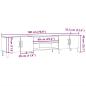 Preview: TV-Schrank Altholz-Optik 180x31,5x40 cm Holzwerkstoff