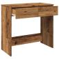 Preview: Schreibtisch Altholz-Optik 80x40x75 cm Holzwerkstoff