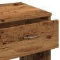 Preview: Schreibtisch Altholz-Optik 80x40x75 cm Holzwerkstoff