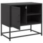 Preview: TV-Schrank Schwarz 68x39x60,5 cm Stahl