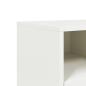 Preview: TV-Schrank Weiß 68x39x60,5 cm Stahl