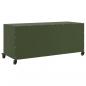 Preview: TV-Schrank Olivgrün 100,5x39x43,5 cm Stahl