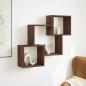 Preview: Wandschrank 78x18x71 cm Eichen-Optik Holzwerkstoff