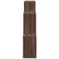 Preview: Wandschrank 78x18x71 cm Eichen-Optik Holzwerkstoff