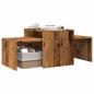 Preview: ARDEBO.de - Couchtisch Altholz-Optik 100x48x40 cm Holzwerkstoff