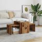 Preview: Couchtisch Altholz-Optik 100x48x40 cm Holzwerkstoff