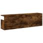 Preview: Wandschrank 100x20x30 cm Räuchereiche Holzwerkstoff
