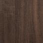 Preview: Wandschrank 100x20x30 cm Braun Eichen-Optik Holzwerkstoff