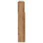 Preview: Bett-Kopfteil mit Ablagen Artisan-Eiche 200x19x103,5 cm