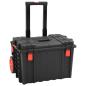 Preview: Koffer für Flugreise Tragbar Schwarz 56,5x45,5x48 cm PP