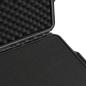 Preview: Koffer für Flugreise Tragbar Schwarz 79,5x52x39 cm PP