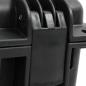 Preview: Koffer für Flugreise Tragbar Schwarz 50,5x37x14,5 cm PP