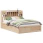 Preview: Massivholzbett ohne Matratze 150x200 cm Kiefernholz