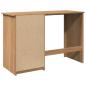 Preview: Schreibtisch Panama 112x45x75 cm Massivholz Kiefer