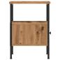 Preview: Nachttisch Artisan-Eiche 34x36x50 cm Holzwerkstoff