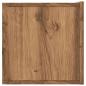 Preview: TV-Wandschrank Artisan-Eiche 120x30x30 cm Holzwerkstoff