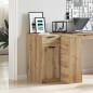 Preview: Büroschrank Artisan-Eiche 33x50x75 cm Holzwerkstoff