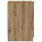 Preview: Büroschrank Artisan-Eiche 33x50x75 cm Holzwerkstoff