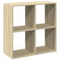 Preview: Raumteiler-Bücherregal Sonoma-Eiche 69,5x29x69,5 cm