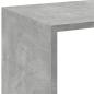 Preview: Raumteiler-Bücherregal Betongrau 102x29x103,5 cm Holzwerkstoff