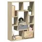 Preview: ARDEBO.de - Bücherregal Sonoma-Eiche 63x20x90 cm Holzwerkstoff