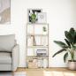 Preview: Bücherregal Sonoma-Eiche 60x20x120 cm Holzwerkstoff