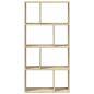 Preview: Bücherregal Sonoma-Eiche 60x20x120 cm Holzwerkstoff
