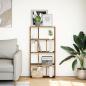 Preview: Bücherregal Altholz-Optik 60x20x120 cm Holzwerkstoff