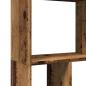 Preview: Bücherregal Altholz-Optik 60x20x120 cm Holzwerkstoff