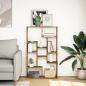 Preview: Bücherregal Altholz-Optik 72x20x120 cm Holzwerkstoff